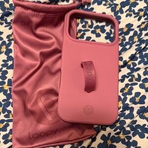 Loopy Case Rose Phone Cover with Loop 17 Pro